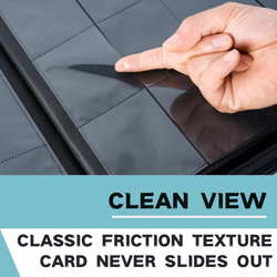 1000+ Pockets Trading Card Binder, 16-Pocket Card Ablum Compatible with Mtg,Spor - Image 5