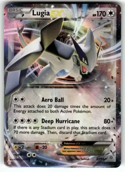 Lugia EX 68/98 XY - Ancient Origins LP Pokemon Card TCG - Image 1