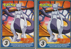 Clefairy Clefable, Evolution Set Pokemon Poketrivia Movie Cards Burger King 1999 - Image 2