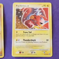 Pokemon TCG 2 Cards Pachirisu 43/100 Hippopotas 66/100 2008 English - Image 4