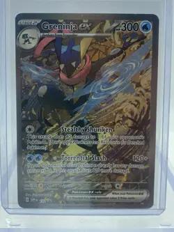 Pokemon Card Greninja EX SVP 132 Black Star Promo Alternate Art Near Mint - Image 1