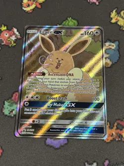 Pokemon Eevee GX SM233 Full Art Promo Holo Promo Cards Pokemon TCG - Image 1