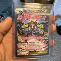 Mega Zygarde EX 120/088 Pokemon HOLO (graded 10 CONTENDER) (3) cards total - Image 1