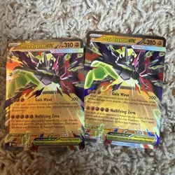 Mega Zygarde EX 120/088 Pokemon HOLO (graded 10 CONTENDER) (3) cards total - Image 3