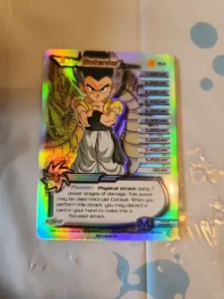 Score Dragon Ball Z CCG Gotenks Foil Character Card #154 2003 Vintage - Image 1