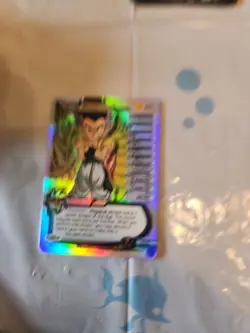 Score Dragon Ball Z CCG Gotenks Foil Character Card #154 2003 Vintage - Image 2