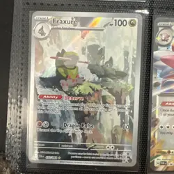 Fraxure 077/064 Sv: Shrouded Fable Holo Illustration Rare Card - Image 1