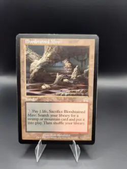 MAGIC THE GATHERING BLOODSTAINED MIRE ONSLAUGHT NEAR MINT NM NEVER PLAYED MTG - Image 1