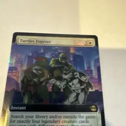 MTG Turtles Forever (Extended Art) #261 *Foil* (NM) - TMNT - Image 3