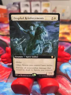 Drogskol Reinforcements NM EXTENDED ART Commander: Innistrad: Crimson Vow MTG - Image 1