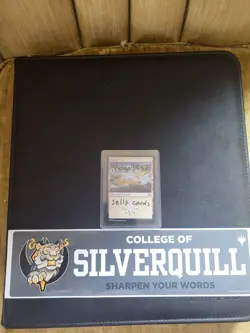 MTG Secrets of Strixhaven Silverquill Bumper Sticker - Image 1