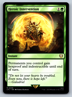 Heroic Intervention - Lord of the Rings Commander - MTG - Image 1