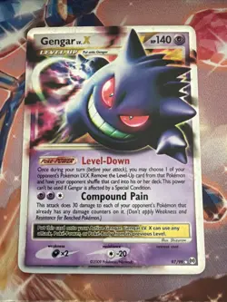 POKEMON GENGAR LV. X #97/99 Pokemon Arceus Ultra Rare Holo - Image 1