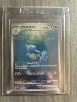 Pokemon Wartortle Illustration Rare Holo Sv: Scarlet & Violet 151 171/165 100 HP - Image 2