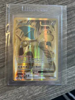 Pokemon Dragonite EX Full Art Ultra Rare Holo Evolutions 106/108 180 HP - Image 3