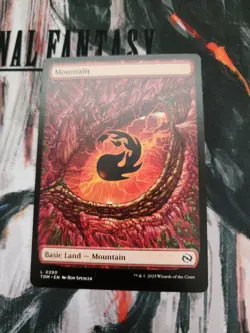 Mountain (0290) Tarkir: Borderless Non-Foil Special Land Magic Gathering Mtg - Image 1
