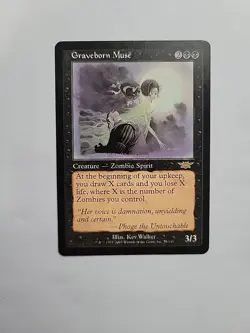 MTG - Graveborn Muse Legions Regular Rare #73 - Image 1