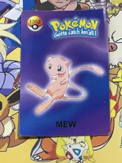 Pokemon Vintage Pocket Monsters Vending HOLO Prism Sticker 1998 Nintendo Japan - Image 3