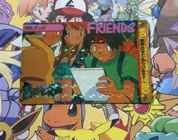 Pokemon Charizard Vintage Pocket Monsters Vending HOLO Prism Sticker 99 Nintendo - Image 1