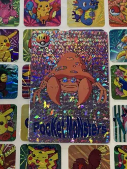 Pokemon Holo Vintage Pocket Monsters Vending Prism Sticker Nintendo Bandai 98 - Image 3