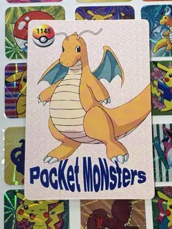 Pokemon Holo Vintage Pocket Monsters Vending Prism Sticker Nintendo Bandai 98 - Image 5