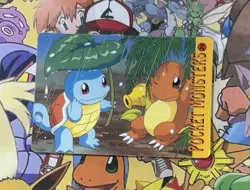 Pokemon Vintage Pocket Monsters Vending HOLO Prism Sticker 1999 Bandai Nintendo - Image 5