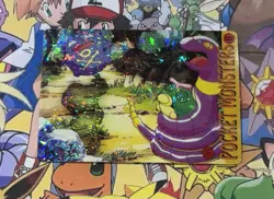Pokemon Vintage Pocket Monsters Vending HOLO Prism Sticker 1999 Bandai Nintendo - Image 3