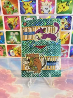 Pokemon Charizard Vintage Pocket Monsters Vending HOLO Prism Sticker 99 Nintendo - Image 1