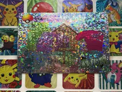 Pokemon Charizard Vintage Pocket Monsters Vending HOLO Prism Sticker 99 Nintendo - Image 1