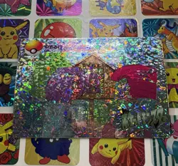 Pokemon Charizard Vintage Pocket Monsters Vending HOLO Prism Sticker 99 Nintendo - Image 3