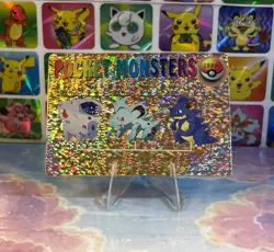 Pokemon Holo Nidoqueen Evolution Vintage Pocket Monsters Prism Sticker 1998 - Image 2