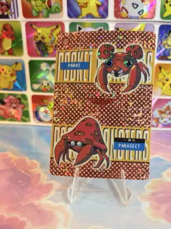 Pokemon Charizard Vintage Pocket Monsters Vending HOLO Prism Sticker 99 Nintendo - Image 2