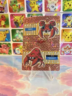 Pokemon Charizard Vintage Pocket Monsters Vending HOLO Prism Sticker 99 Nintendo - Image 3