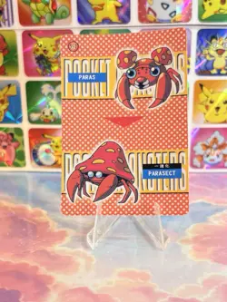 Pokemon Charizard Vintage Pocket Monsters Vending HOLO Prism Sticker 99 Nintendo - Image 4