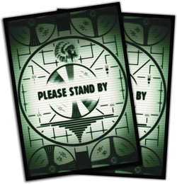 Please Stand by Card Sleeves - 100 Pack for MTG, Magic the Gathering, TCG Decks - Image 1