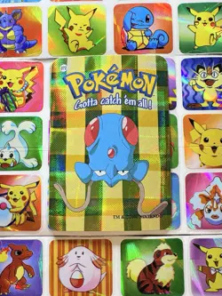 Pokemon 151 Vintage Pocket Monsters Vending HOLO Prism Sticker 2000 Nintendo - Image 4