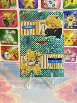 Pokemon Charizard Vintage Pocket Monsters Vending HOLO Prism Sticker 99 Nintendo - Image 2