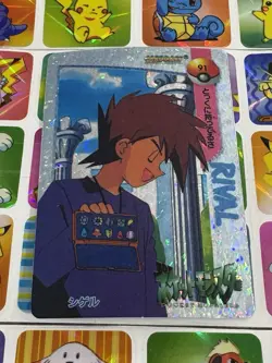 Pokemon Charizard Vintage Pocket Monsters Vending HOLO Prism Sticker 99 Nintendo - Image 4