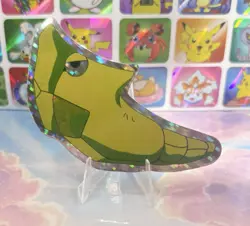 Pokemon Vintage Pocket Monsters Vending HOLO Prism Sticker 1996 Nintendo Metapod - Image 5