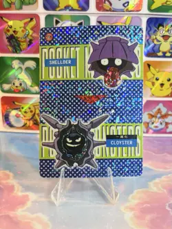 Pokemon Charizard Vintage Pocket Monsters Vending HOLO Prism Sticker 99 Nintendo - Image 4