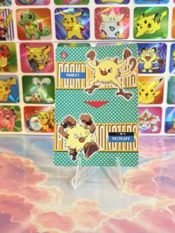 Pokemon Mewtwo Vintage Pocket Monsters Vending HOLO Prism Sticker 99 Nintendo - Image 5