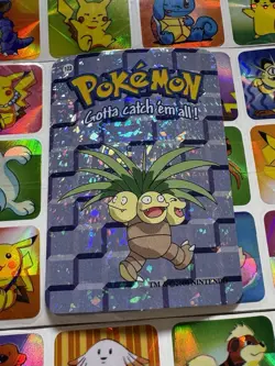 Pokemon 151 Vintage Pocket Monsters Vending HOLO Prism Sticker 2000 Nintendo - Image 3
