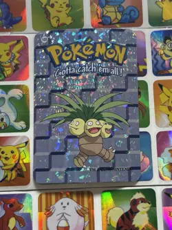 Pokemon 151 Vintage Pocket Monsters Vending HOLO Prism Sticker 2000 Nintendo - Image 4