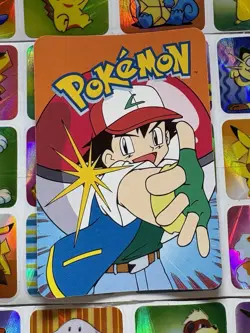 Pokemon 151 Vintage Pocket Monsters Vending HOLO Prism Sticker 2000 Nintendo - Image 5
