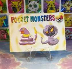 Pokemon HOLO Vintage Pocket Monsters Prism Sticker 1998 Rare Nintendo Raticate - Image 4