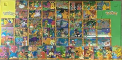 Pokemon HOLO Prism Vintage Pocket Monsters Vending Stickers Nintendo ( 50 total) - Image 2
