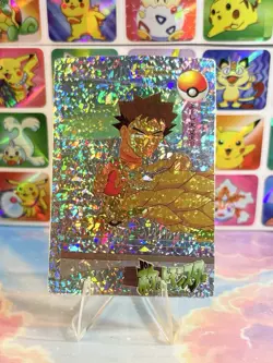Pokemon Holo Vintage Pocket Monsters Laundrymat Vending Machine Sticker 98 Japan - Image 1