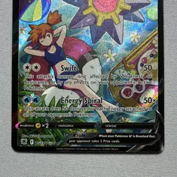 Pokemon Starmie V Full Art Ultra Rare TG13/TG30 Astral Radiance Holo 190 HP - Image 3
