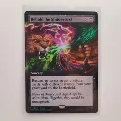 MTG Spider-man Behold The Sinister Six Magic EXCLUSIVE Promo PAX West 2025 #5 - Image 1
