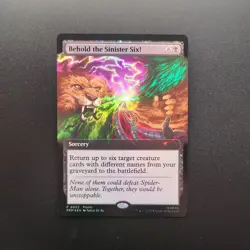 MTG Spider-man Behold The Sinister Six Magic EXCLUSIVE Promo PAX West 2025 #5 - Image 2